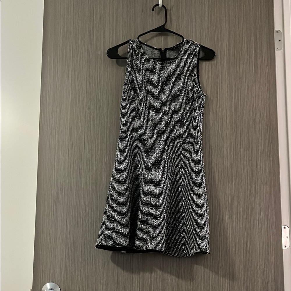 Elegant Black and White Women's Dress